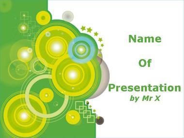 Download Powerpoint Free on Powerpoint Templates Free Download  Green Circles Free Powerpoint