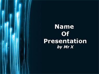 Ray of Light Powerpoint Template image