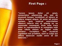 Golden Beer Second PPT Background