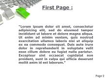 Ecological Green Car Second PPT Background
