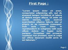 Twisting Shining Curve Background Second PPT Background