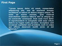Blue Sunshine Second PPT Background