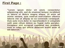 Crowded Concert Second PPT Background
