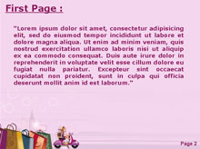 Fashion Shopping Girl Second PPT Background