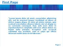 Blue Grid Second PPT Background