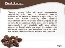 Chocolate Sweets Second PPT Background