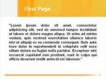 Orange Juice Second PPT Background
