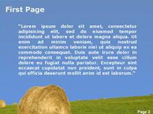 Bundle of Hay Second PPT Background