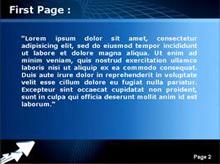 Multiple White Arrows Second PPT Background
