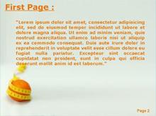 Orange Fitness Second PPT Background