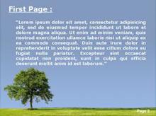 The big tree Second PPT Background