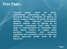 Blue abstract background Second PPT Background