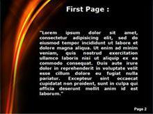 Curves of Fire Second PPT Background