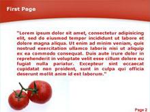 Two big Tomatoes Second PPT Background