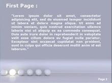 Light Ball Second PPT Background