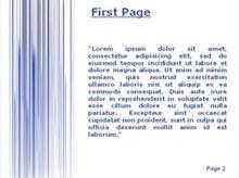 So Simple Second PPT Background