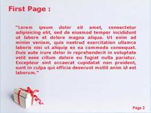Present Box Second PPT Background