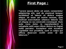 Colorful multi curves Second PPT Background