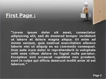 Working Man in front of a Door Second PPT Background