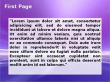 Purple Dream Second PPT Background