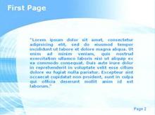 Light Blusy Second PPT Background