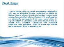 The Blue Twist Second PPT Background