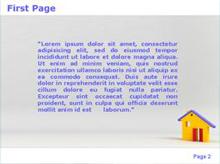 The Playmobil House Second PPT Background