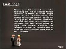 Happy Mariage Second PPT Background