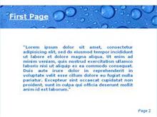 Water Drops Second PPT Background