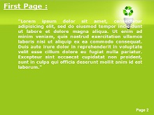 Ecology and recycling Second PPT Background