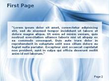 Foggy Second PPT Background
