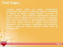 Floral Love Second PPT Background
