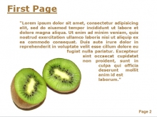 King Kiwi Second PPT Background