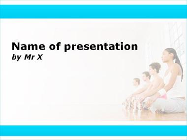 YogaLuv Powerpoint Template image