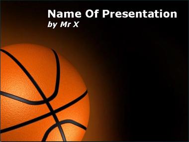 Basket Ball Powerpoint Template image