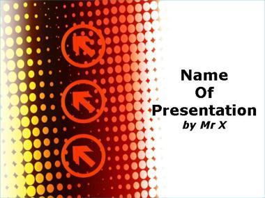 Red Arrows Powerpoint Template image