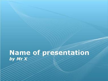 Blue abstract background Powerpoint Template image