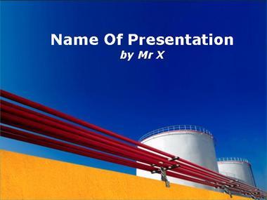 Petroleum Pipelines Powerpoint Template image