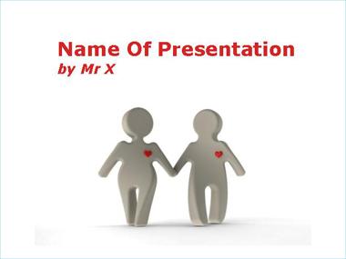 True Love Powerpoint Template image