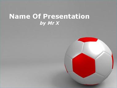Soccer Ball Powerpoint Template image