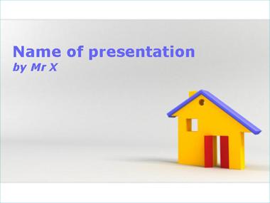 The Playmobil House Powerpoint Template image