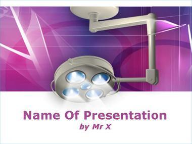 Surgery Light Powerpoint Template image