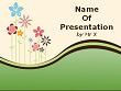 Colorful Floral Landcape Powerpoint Presentation Template