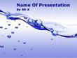 Bubble Water Flow Powerpoint Template