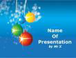 Christmas Balls Powerpoint Template