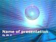 Sphere of light Powerpoint Presentation Template