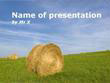 Bundle of Hay Powerpoint Template