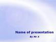 Light Blue Sky Powerpoint Template