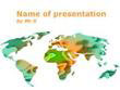 Glowing Earth Powerpoint Template