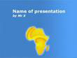 Gold Africa Powerpoint Template